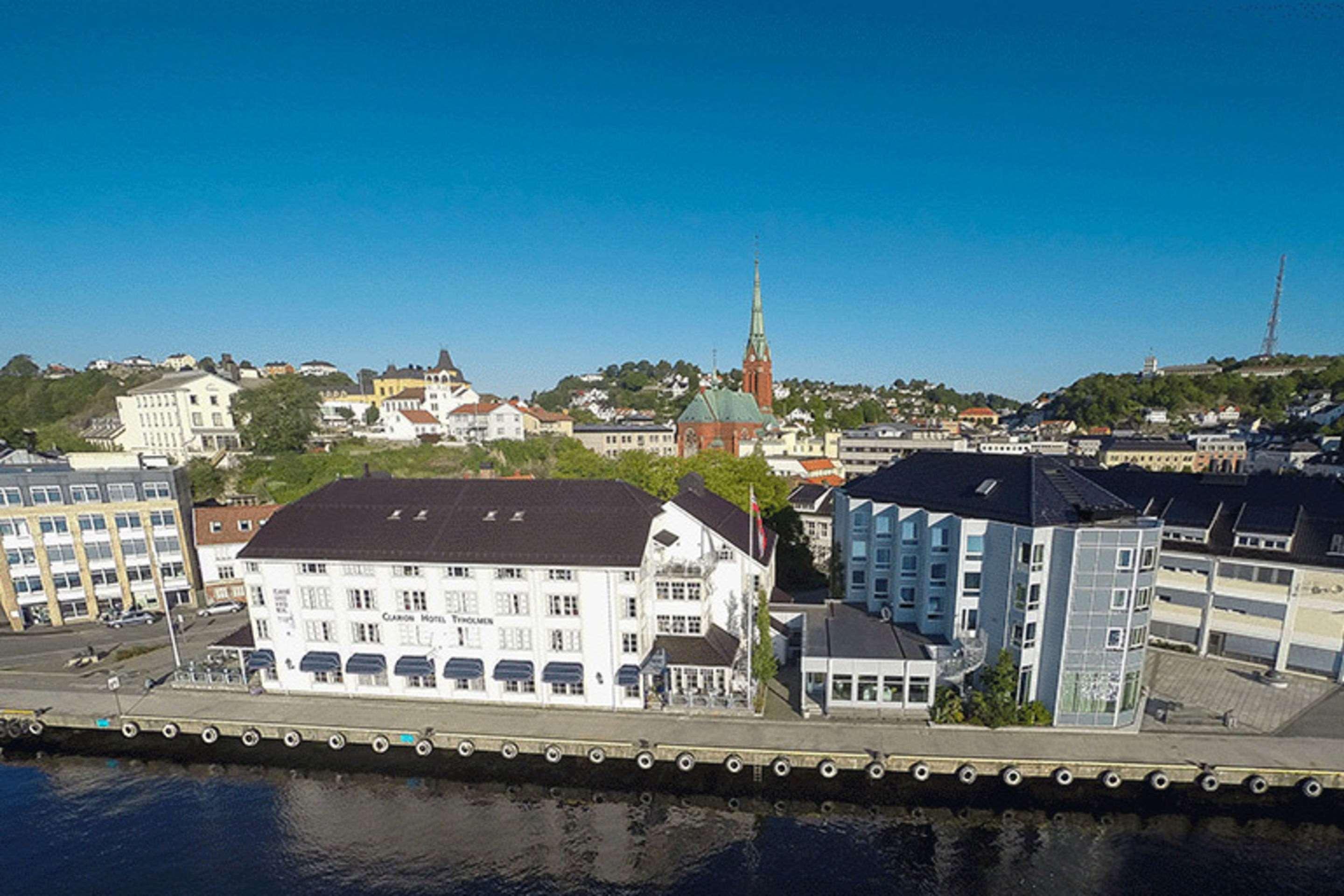 Clarion Hotel Tyholmen Arendal Exteriér fotografie